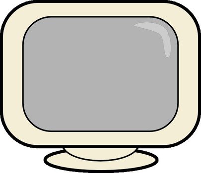 Computer Screen Clip Art N23