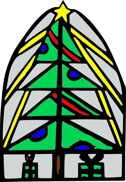 Christmas Tree Clip Art N354