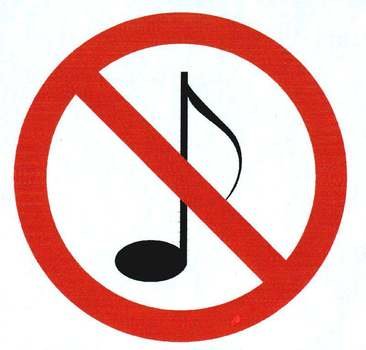 No Music Sign N4