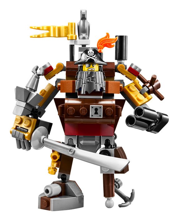 LEGO Movie Metal Beard N2