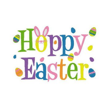 Hoppy Easter Clip Art