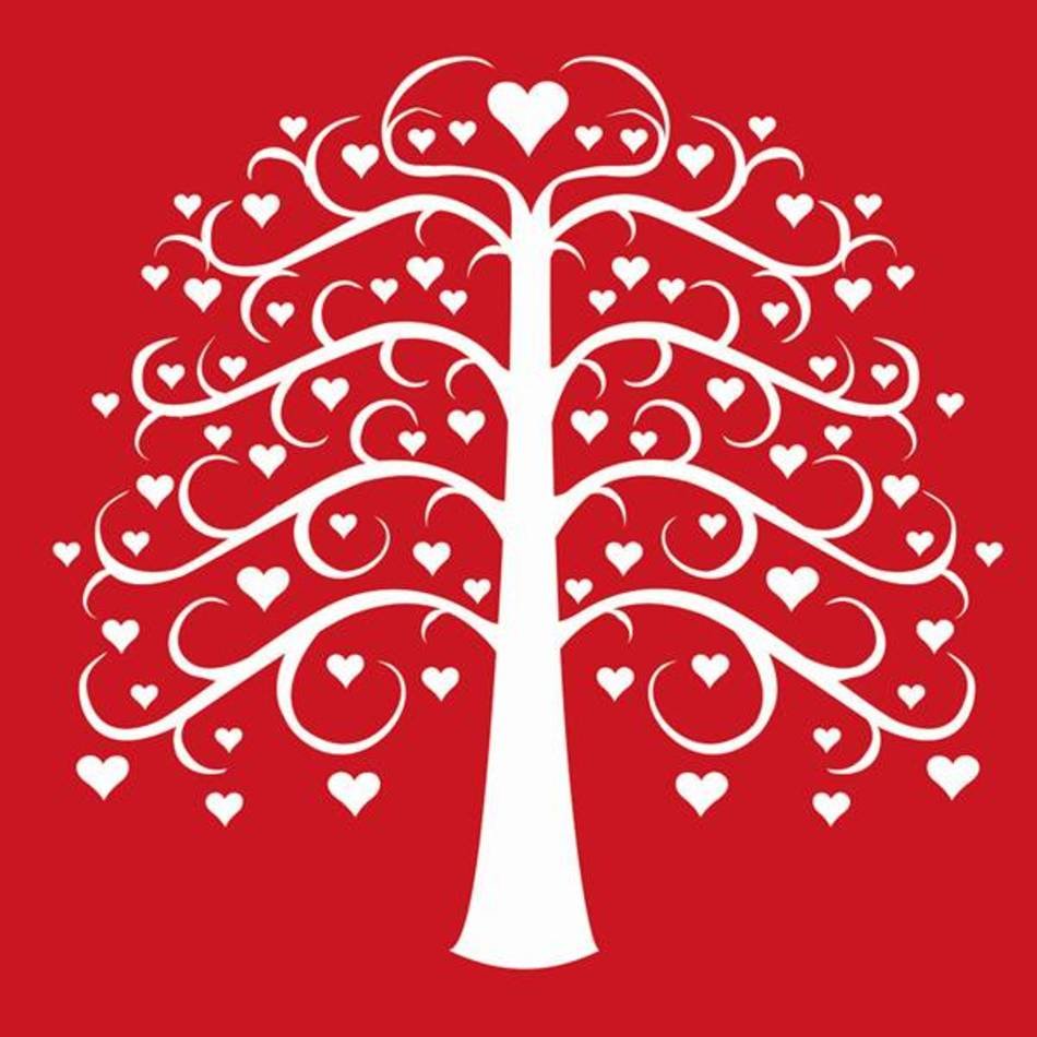 Heart Clip Art Family Tree N2