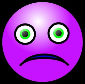 Sad Face Clip Art N110