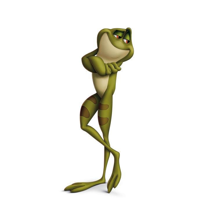 The Princess And Prince Naveen Frog Clip Art