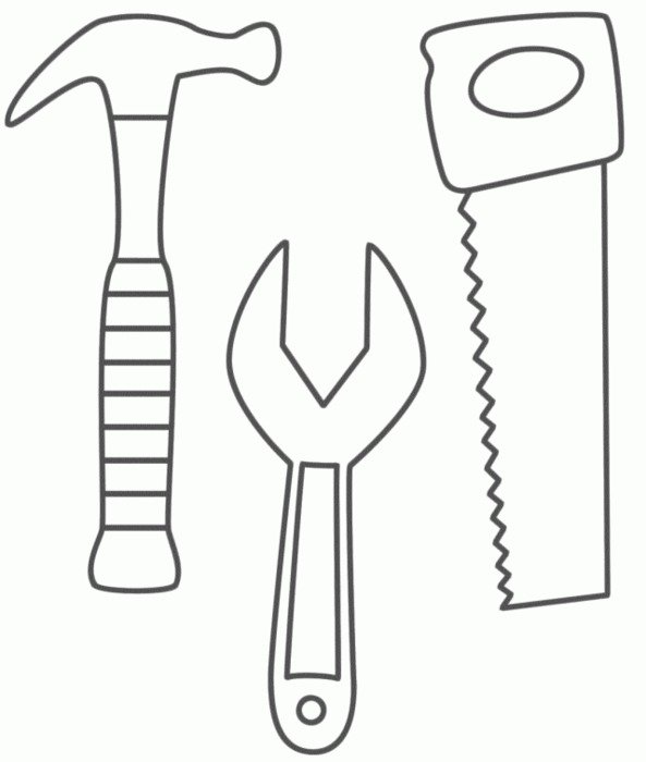 Doctor Tools Coloring Page Pages 640x756gif