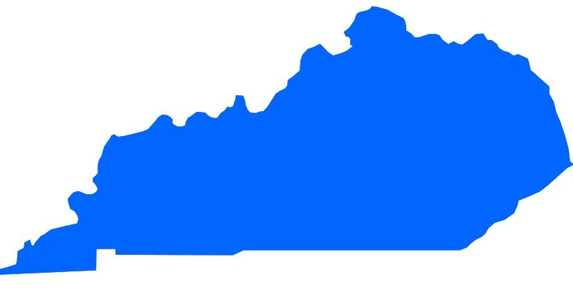 Kentucky as a picture for clipart