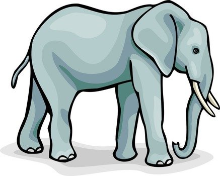 Elephant Clip Art N101
