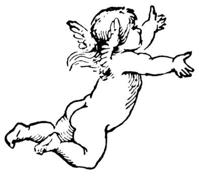 Vintage Angel Clip Art Free