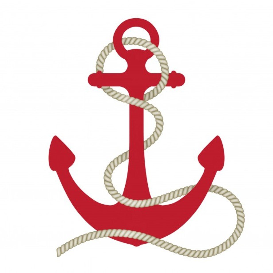 Red Anchor Clip Art Free