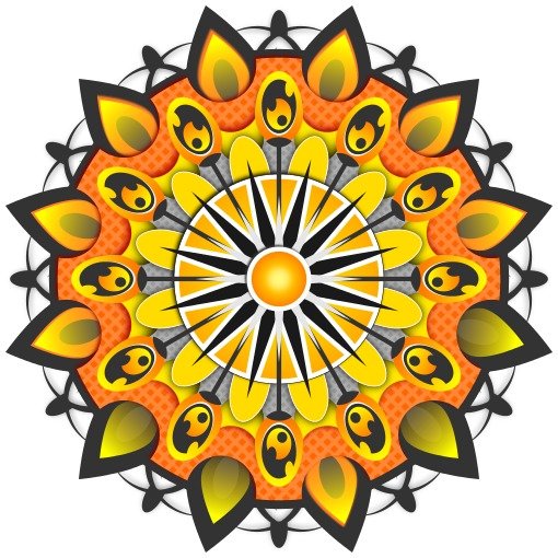 Mandala Clip Art N5