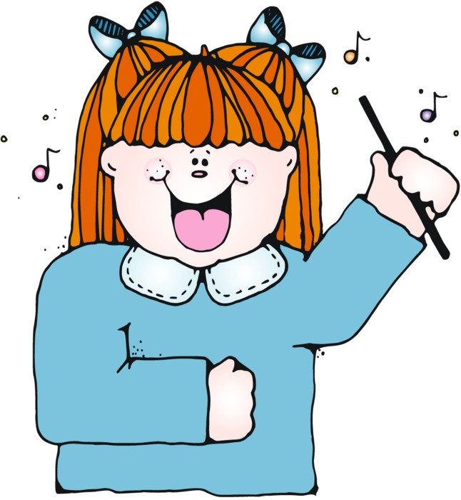 Girl DJ drawing