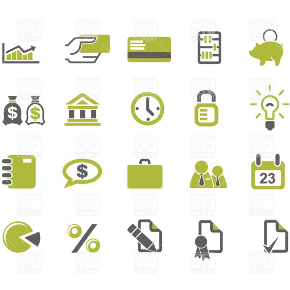 Free Clip Art Business Icons N4