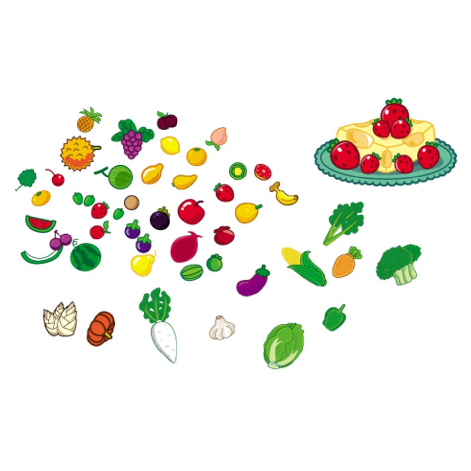 Animated Fruits And Vegetables