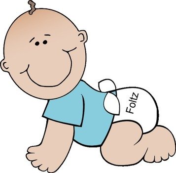 Black Baby Boy Clip Art N14