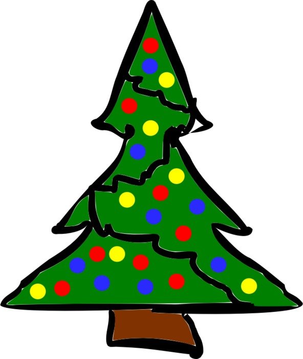 Christmas Tree Clip Art N357