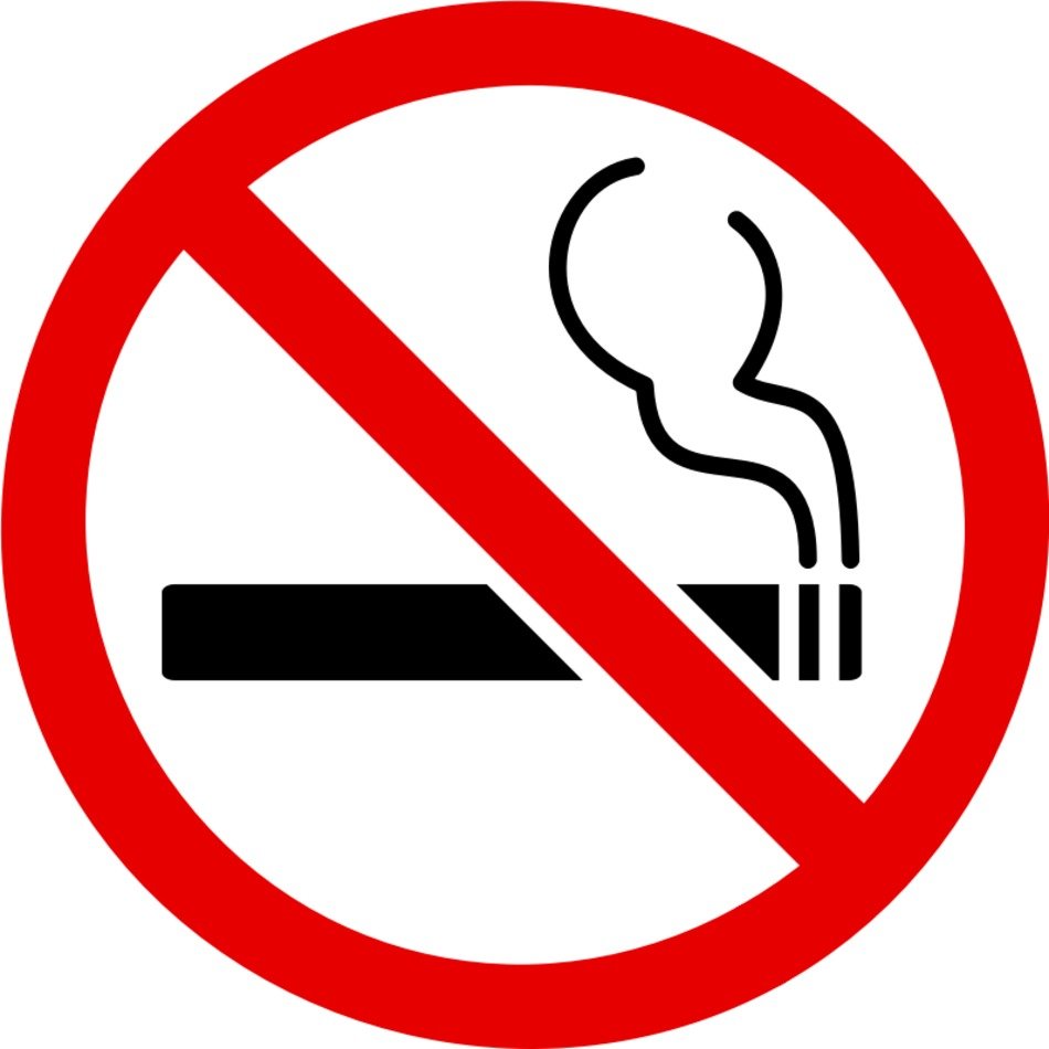 No Smoking Signs Clip Art N8