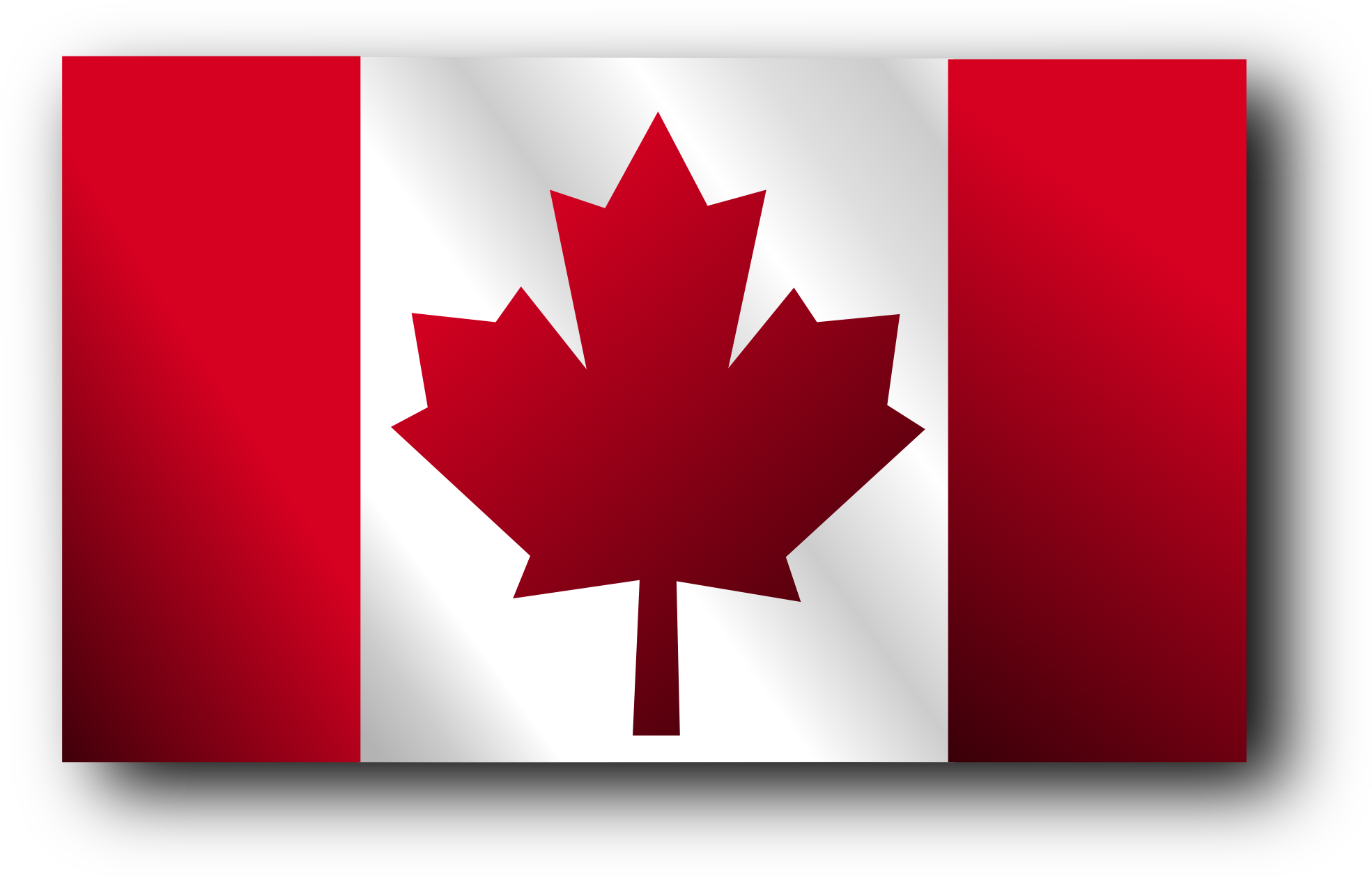 Waving Canadian Flag Clipart Free Image Download