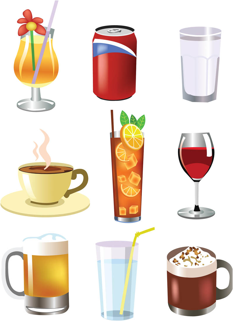 beverage glass clipart free