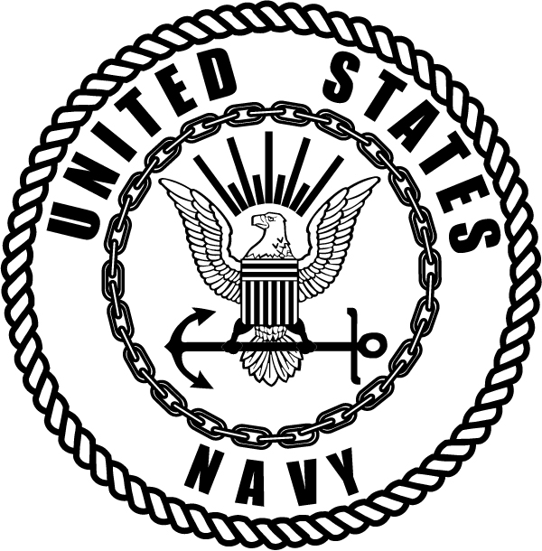 Download US Navy Logo Font free image