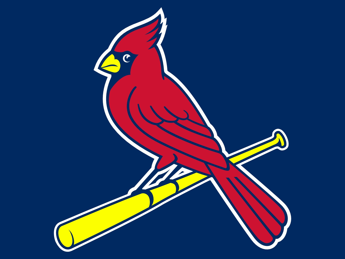 St Louis Cardinals Logo drawing free image download