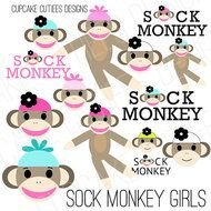 Sock Monkey Clip Art N33