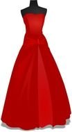 Free Clip Art Wedding Dress N14