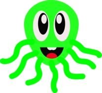 green octopus