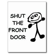 Shut The Front Door Clip Art