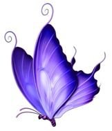 Purple Butterfly Clip Art N51
