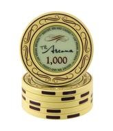Poker Chips raquo Ascona Resort amp Casino Ceramic Chip Yellow 1000