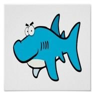 Cartoon Shark Clip Art N62