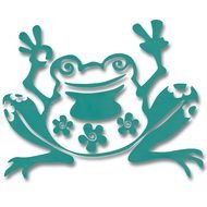 Peace Frog Stickers