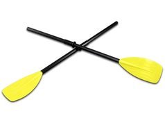 yellow Boat Oar drawing