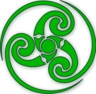celtic pattern as a graphic illustration