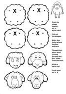 sheep craft in pictures
