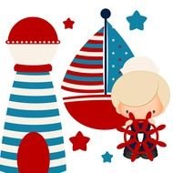 Nautical Clip Art drawing