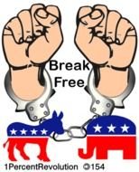 Clip art of handcuffs on hands
