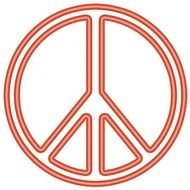 Peace Sign Clip Art N101