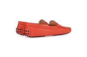 red women loafers
