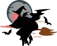 witch as a graphic illustration