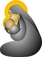 Mother And Child Clipart Clip Art