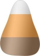 Clip Art of candy corn