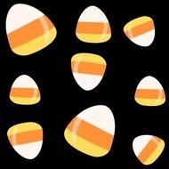 Candy Corn Clip Art N45