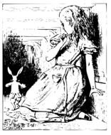 Alice In Wonderland Black And White Drawings
