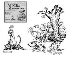 Alice In Wonderland Illustrations