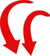 Black Curved Arrow Clip Art N3
