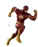 Flash Comics drawing