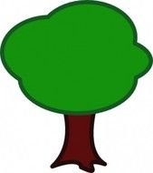 Tree Clip Art N210