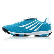 blue football shoes