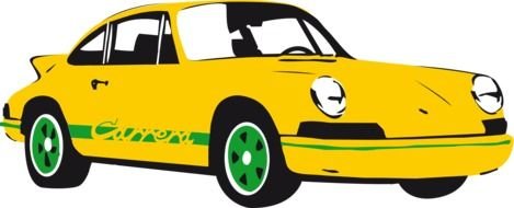 carrera Porsche Clip Art darwing